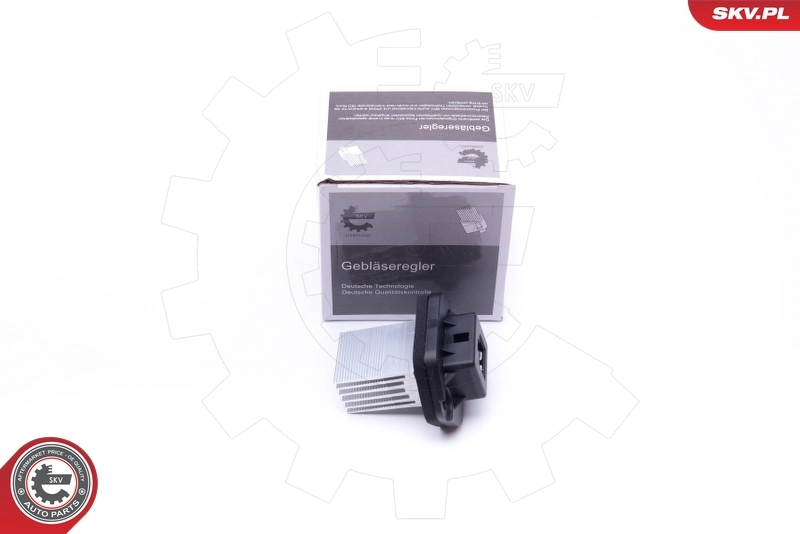 Resistor, interior blower
